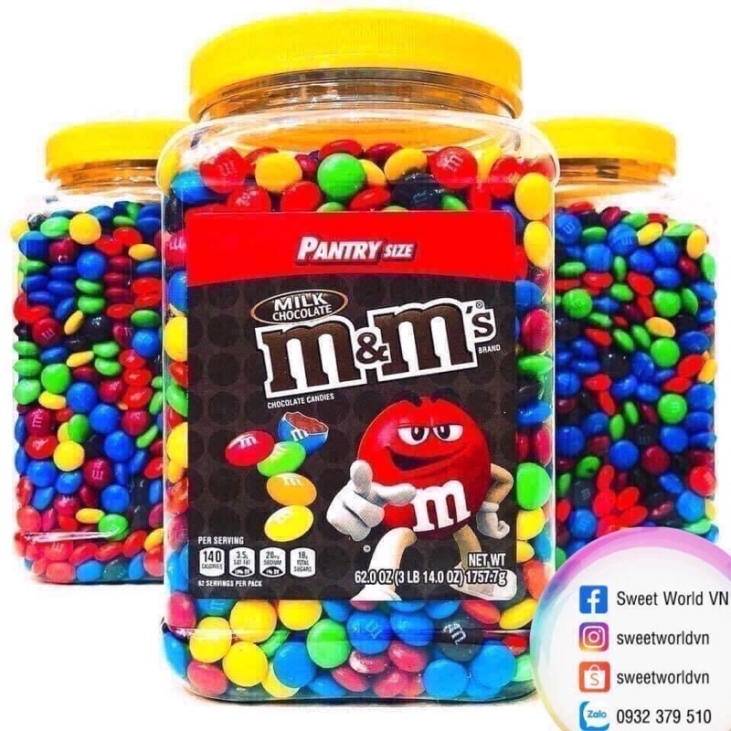 Socola M&M (1,757kg) - Mỹ