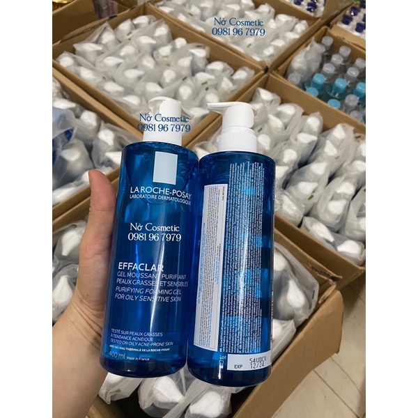 Sữa rửa mặt dạng gel La Roche-Posay Efaclar 400ml