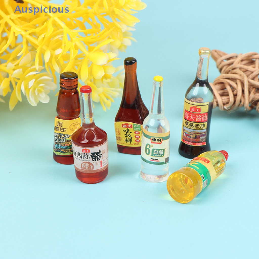 Set 6 Lọ Đựng Gia Vị Tỉ Lệ 1: 12 Trang Trí Nhà Búp Bê