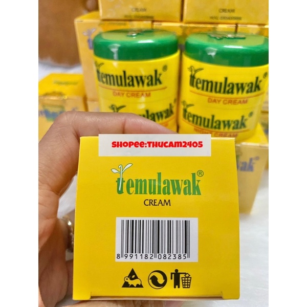 COMBO KEM TEMULAWAK TRẮNG DA NGÀY & ĐÊM 50g.