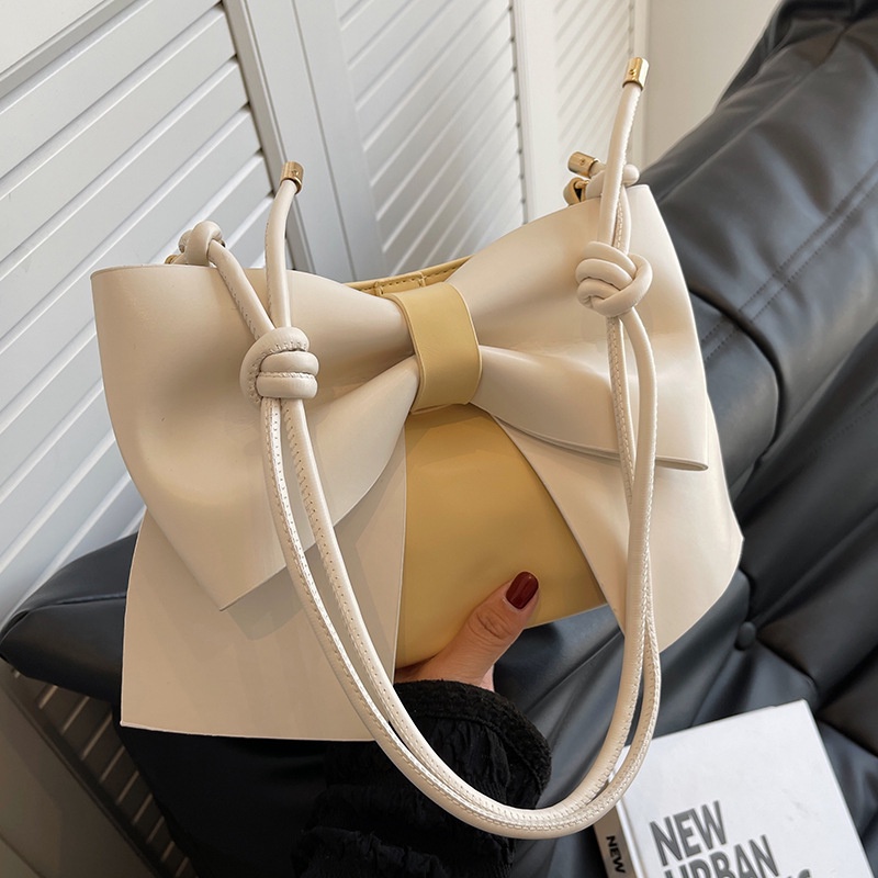 Túi đeo chéo - Túi nữ xinh đeo vai kẹp nách phối hình nơ xinh xắn superbag 388