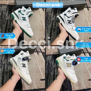 Giày thể thao sneaker NB 550 bản trung SC,Full bill tất và Box bảo vệ