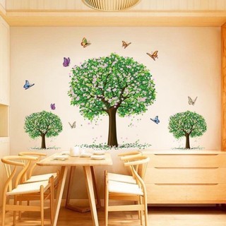 Decal dán tường mẫu 3 cây xanh (115.70cm)