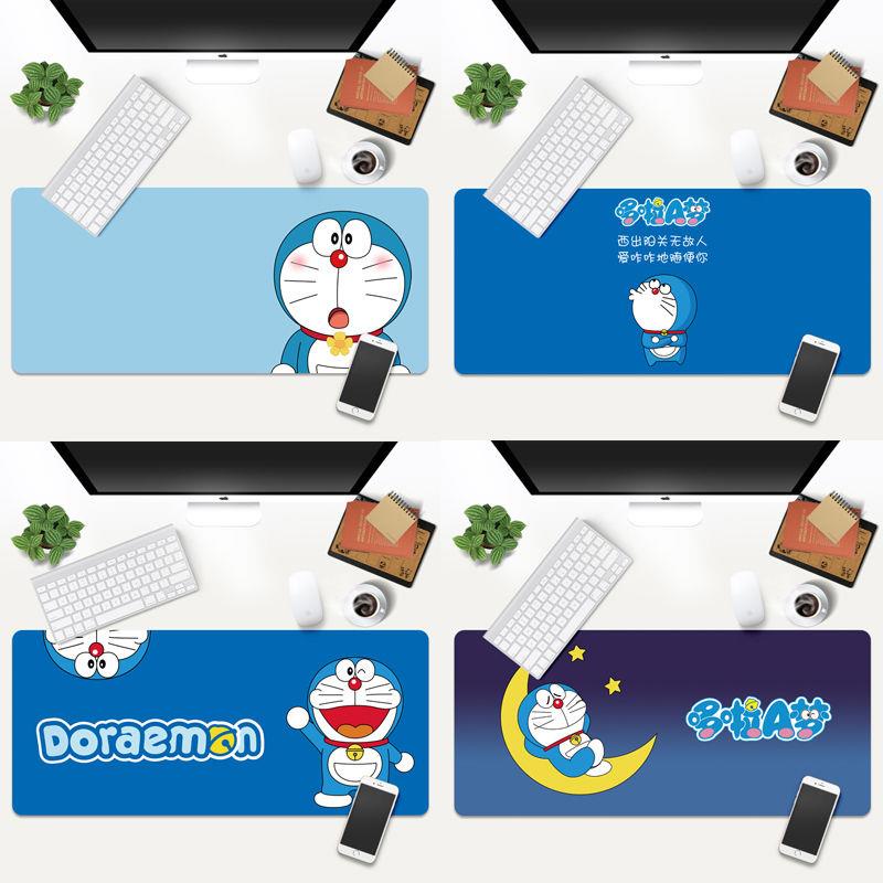 Tấm Lót Chuột Cỡ Lớn In Hình doraemon Dễ Thương Giặt Được Tiện Dụng