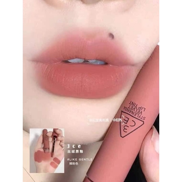 Son 3ce Velvet màu Like Gentle