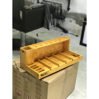 khay gỗ đựng tông đơ