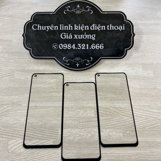 Kính liền keo huawei p40 lite e