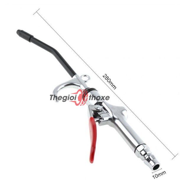 Đầu xịt hơi vòi dài Nhật Bản - súng hơi xì khô, xịt bụi chất lượng cao, bền, đẹp - Thế Giới Thợ Xe