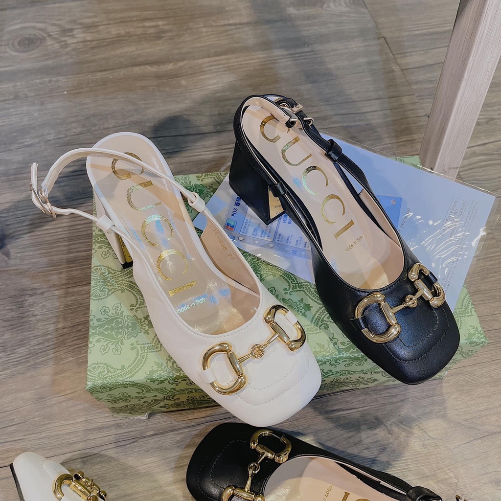 Sandal Gót Vuông Khóa D SD2062