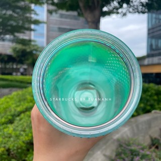 [Chính hãng] Ly Starbucks Studded Green Bling 710ml