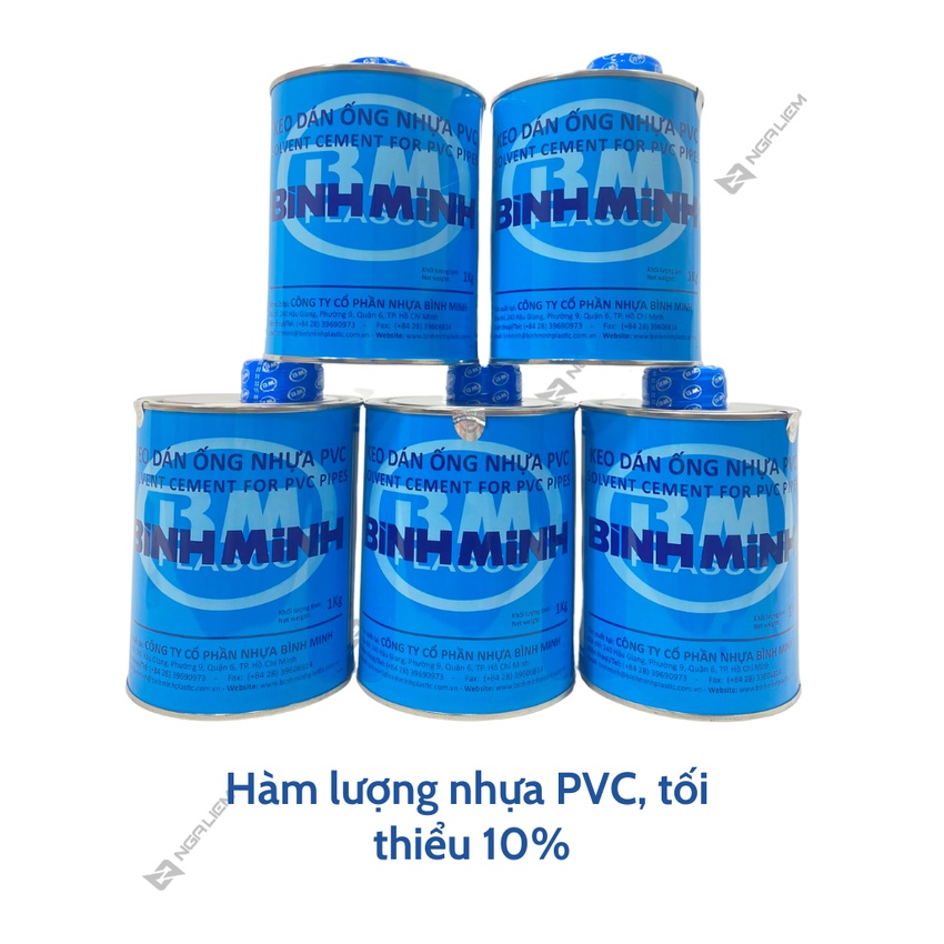Keo Dán Ống Nhựa PVC BÌNH MINH