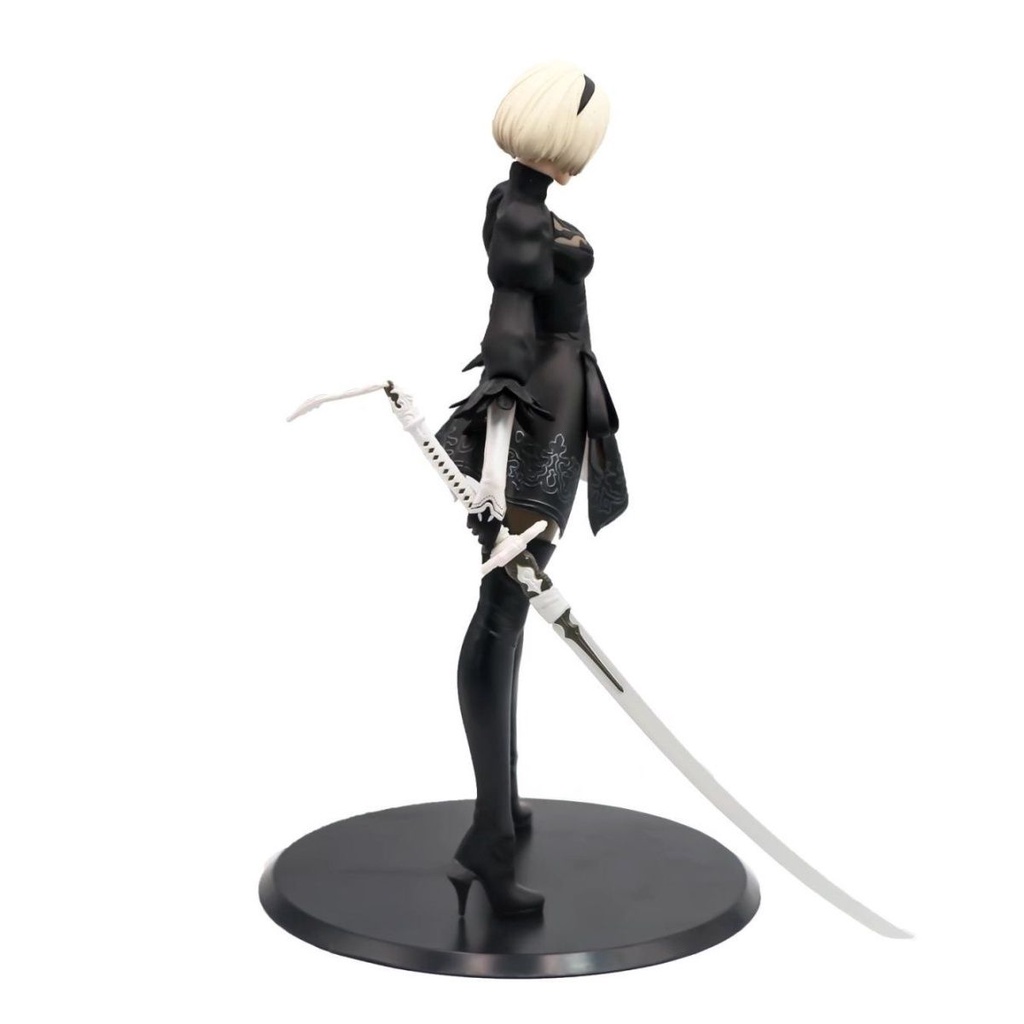 Trò Chơi Bạch Kim Hình Vuông Nierr: Automata YoRHa No. Mô Hình Đồ Chơi Nhân Vật Hoạt Hình 2 Loại B 28cm 28cm