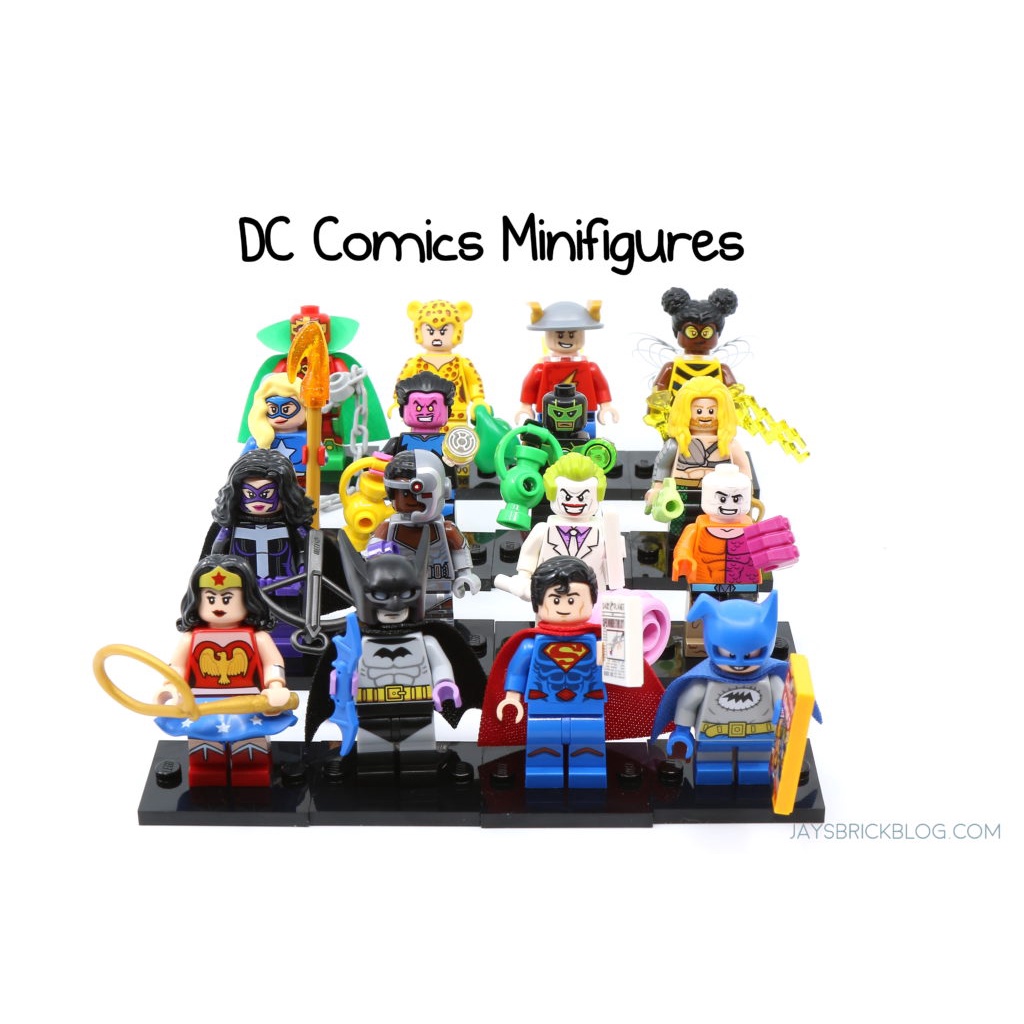 Lego minifigures DC Series