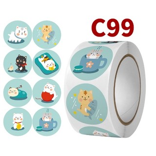 Cuộn sticker khen thưởng 500c/hình