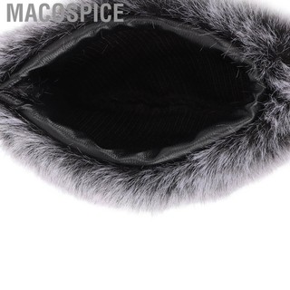 Macospice Microphone Furry Windscreen Muff Condenser Windshield Windproof Cover