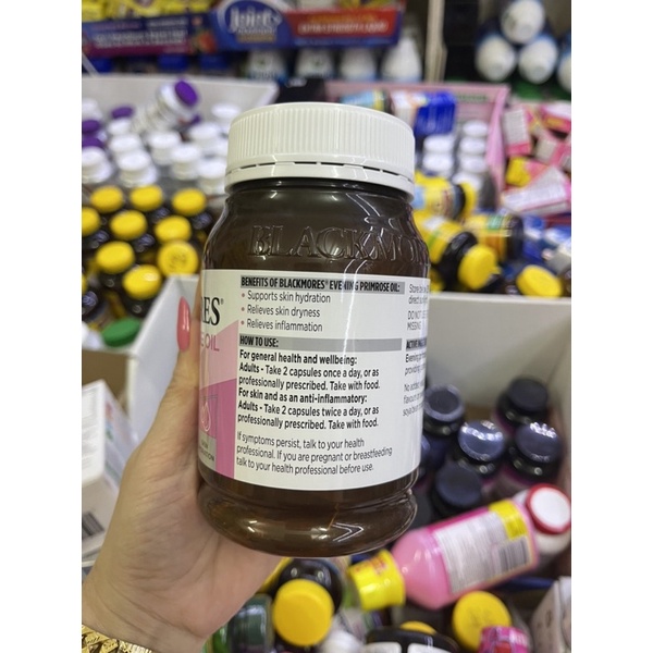 Tinh dầu Hoa Anh Thảo Black More,hoa anh thảo blackmores