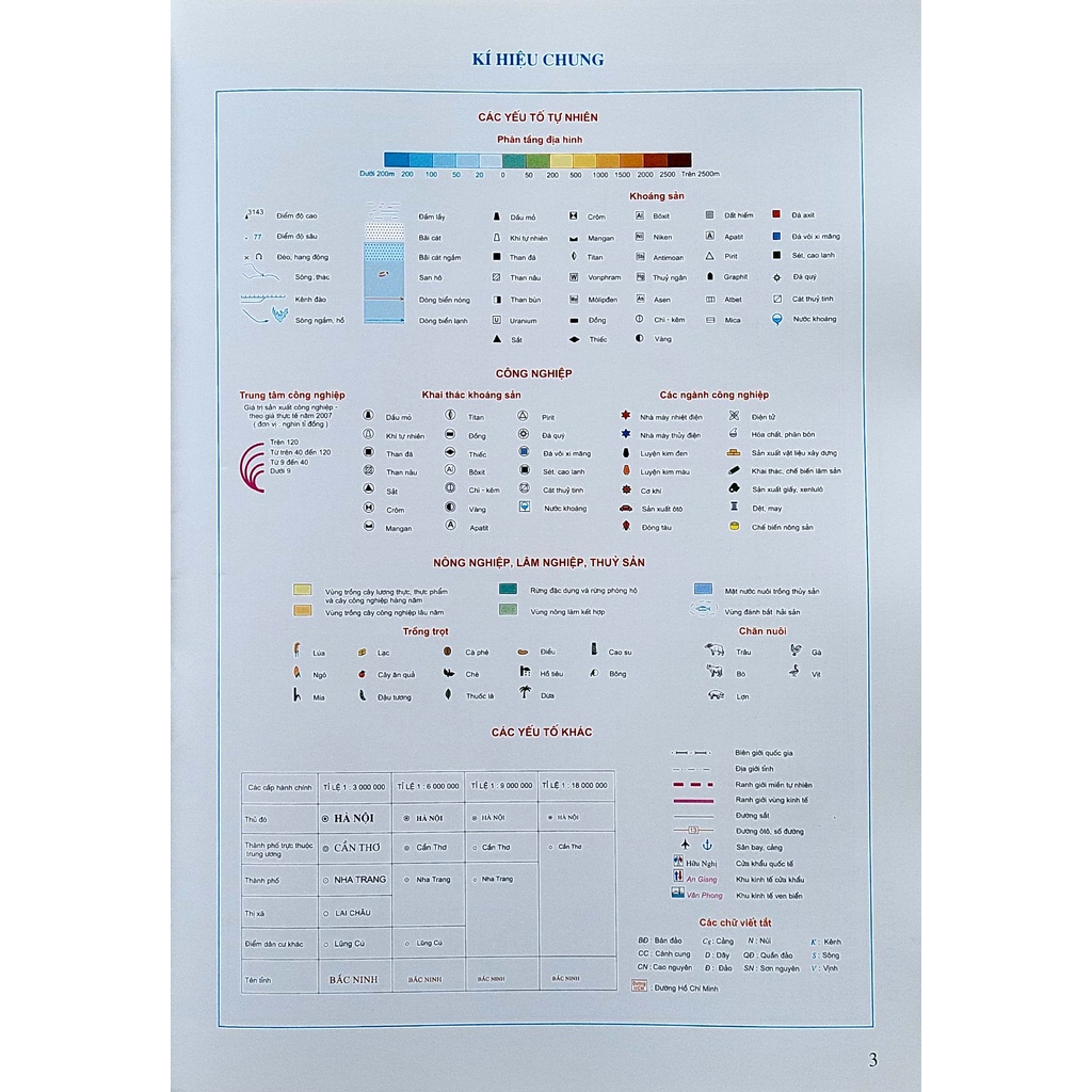Sách - Atlat Địa lí Việt Nam -  - bán kèm 1 bút bi 5K