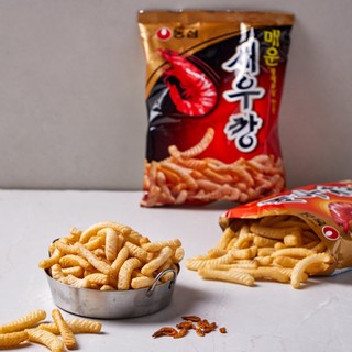Snack tôm cay Nongshim 75g, 90g