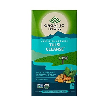[Organic India]  Tulsi Cleanse Tea -  Trà thảo mộc Organic India Tulsi Cleanse là đồ uống hỗ trợ thải độc cho cơ thể