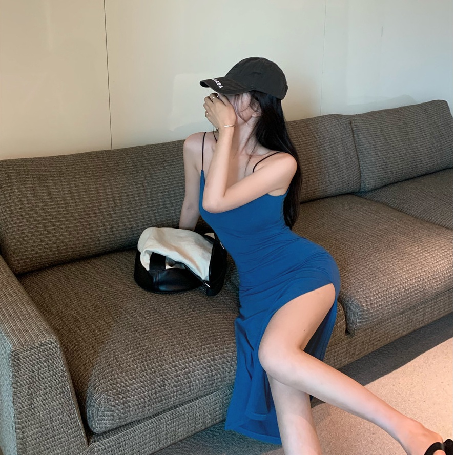 Đầm NRVP ngắn tay dáng ôm gợi cảm thời trang Hàn Quốc 2023