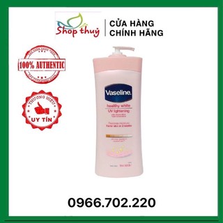 Sữa dưỡng thể trắng da vaselin 725ml