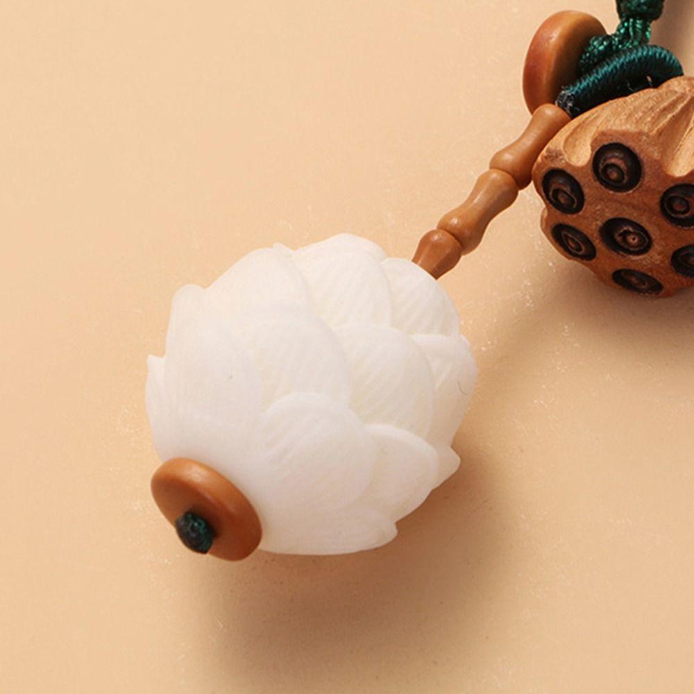 Giá Đỡ Chìa Khóa / Túi Xách Hình Hạt Bồ Đề Phong Cách Cổ Điển Độc Đáo Thời Trang Cho Nam Và Nữ
