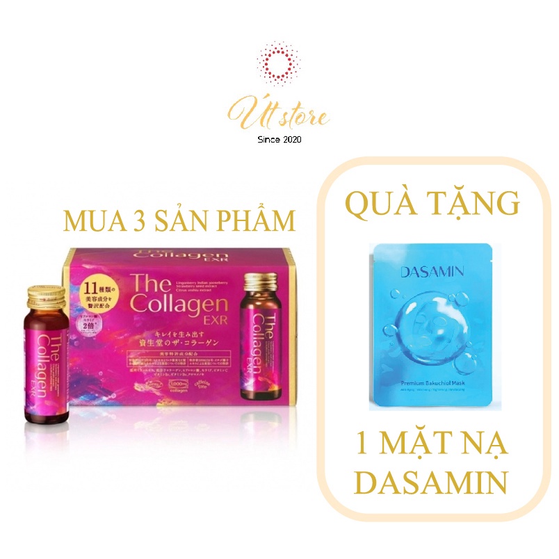 Nước uống collagen Exr shiseido Nhật Bản làm đẹp da, chống lão hoá