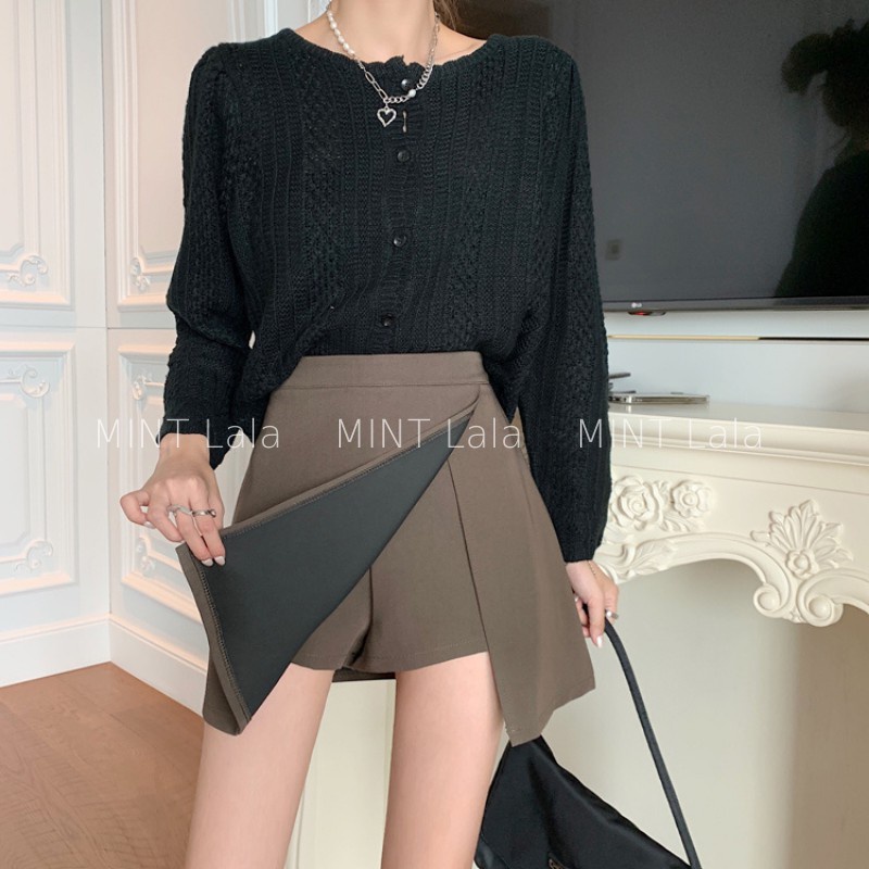 Quần giả váy đắp chéo