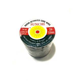 Chì hàn sunchi kp14 0.5mm sn60 pb40 cuộn trắng 360 gram