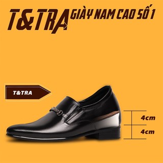 [ 8CM ] Giày Độn Nam T&TRA S977 Đ