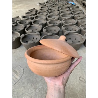 Nồi đất, niêu đất nung gốm chăm loại đẹp, chịu nhiệt tốt.