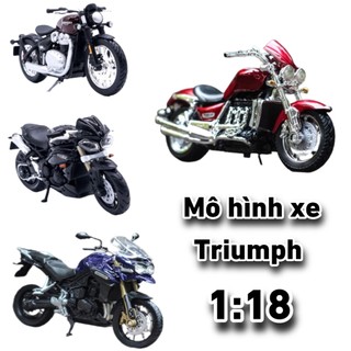 Mô hình xe Triumph các loại tỉ lệ 1:18 Bburago