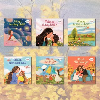 Bộ sách - bé hỏi mẹ - bộ 6 cuốn bìa mềm