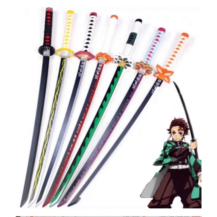 Đạo cụ Cosplay nhân vật mô hình kiếm gỗ zoro roronoa, shusui onepiece, katana zenitsu kitetsu kimetsu no yaiba