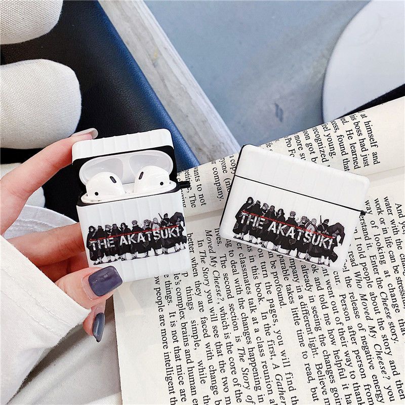 Vỏ Bảo Vệ Hộp Sạc Tai Nghe AirPods1 / 2 / 3 Pro Mềm Họa Tiết Hoạt Hình Naruto Xiao Dễ Thương