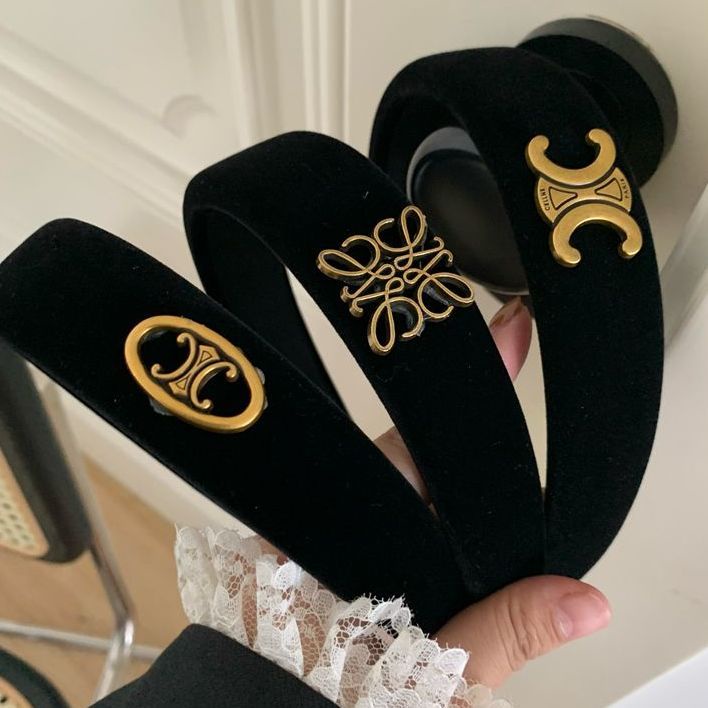 Kẹp Tóc Vải Nhung Màu Đen Phong Cách Trung Cổ Thời Trung Cổ Thời Trung Cổ Thời Trang Cho Nữ