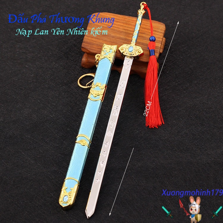 Mô hình sưu tầm Đấu Phá Thương Khung - Nạp Lan Yên Nhiên kiếm K 114