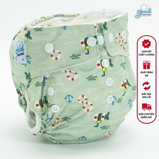 Bỉm vải chống tràn cho bé goodmama size m/3-13kg và size l/10-20kg