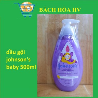 Dầu gội đầu johnson dành cho em bé 500ml - bach hoa hv