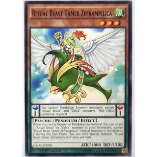 [Thẻ Yugioh] Ritual Beast Tamer Zeframpilica |EN| Common