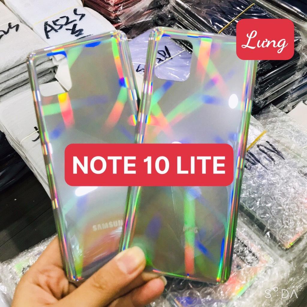 nắp lưng samsung note 10 lite đa sắc