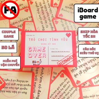 Bộ Bài Tình Yêu "Trò Chơi Tình Yêu" - Boardgame, Card Game Dành Cho Các Cặp Đôi