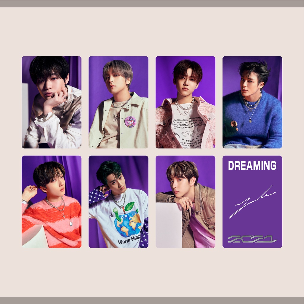 SET 7 CARD NCT DREAM "DREAMING" - UNOFFICIAL