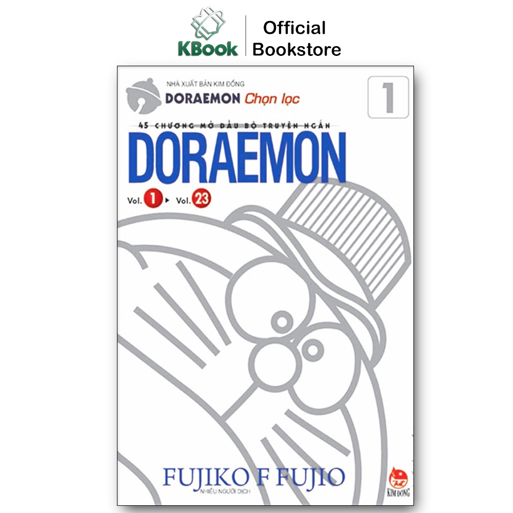 Truyện Tranh - Doraemon chọn lọc - 45 chương mở đầu bộ truyện ngắn Doraemon (Tập 1+2)