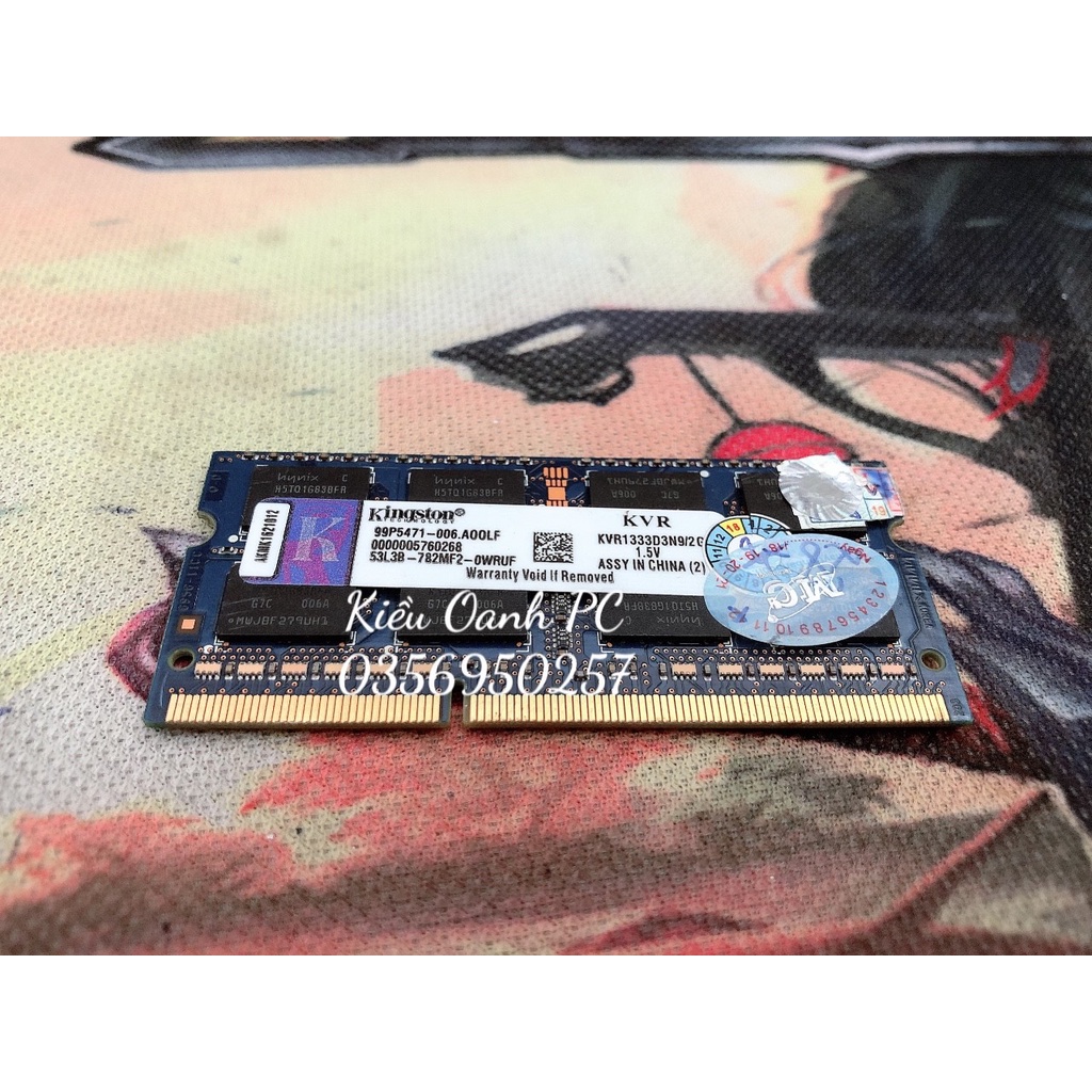 Ram Máy tính bàn(PC) và Laptop các loại 1GB/ 2GB/ 4GB DDR2 | DDR3 Cũ  - Bảo hành 12 Tháng