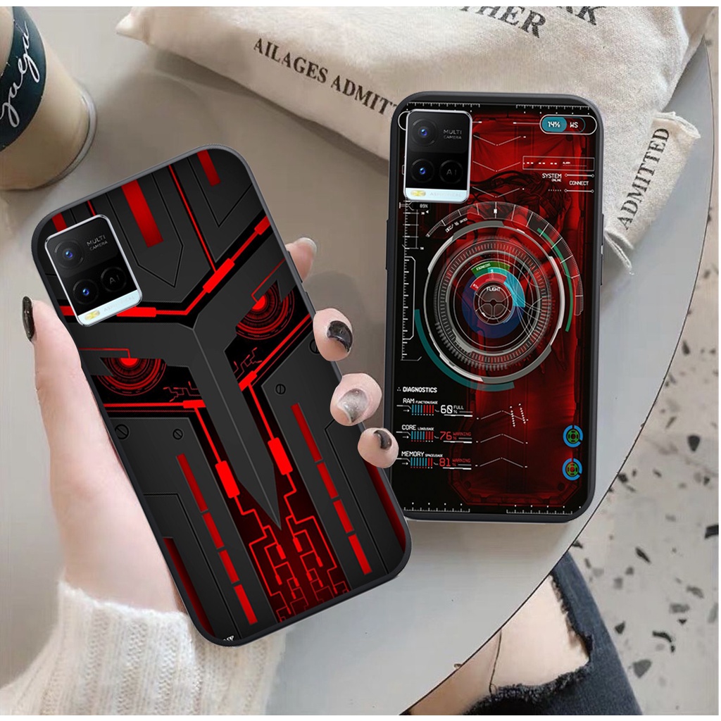 Ốp lưng Vivo Y21 / Vivo Y21S / Vivo Y53S / Vivo Y72 / Vivo Y15S hình điện quang in mặt phẳng 3D siêu đẹp