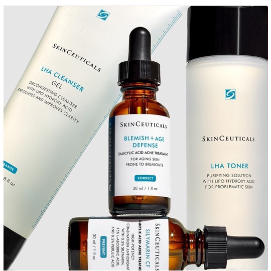 Serum hỗ trợ giảm mụn SkinCeuticals Blemish + Age Defense 30ml