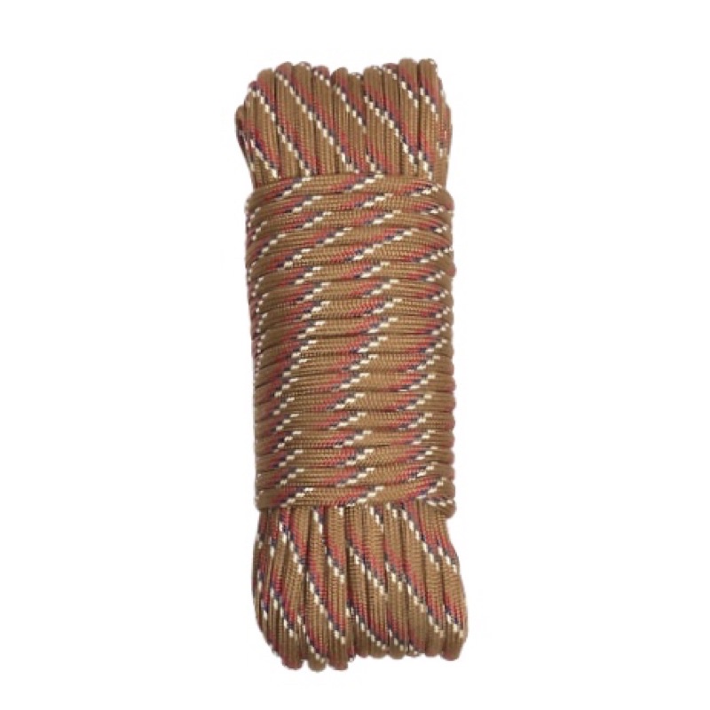 Dây lẻ - Dây Dù spandex 5mm có lõi oval chắc chắn, êm tay dùng làm macrame, căng lều, dây phơi
