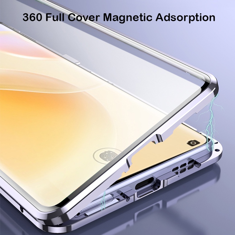 Ốp Điện Thoại Nắp Lật Từ Tính Bảo Vệ 360 Độ Cho Samsung Galaxy A02 M02 A02S A03S A04 A04S A11 M11 A12 M12 A13 5G A31 A51 4G° Ốp Điện Thoại Cứng Bảo Vệ