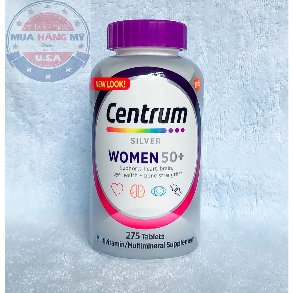 Vitamin tổng hơp dành cho phụ nữ centrum silver ultra women s 50+ - ảnh sản phẩm 1